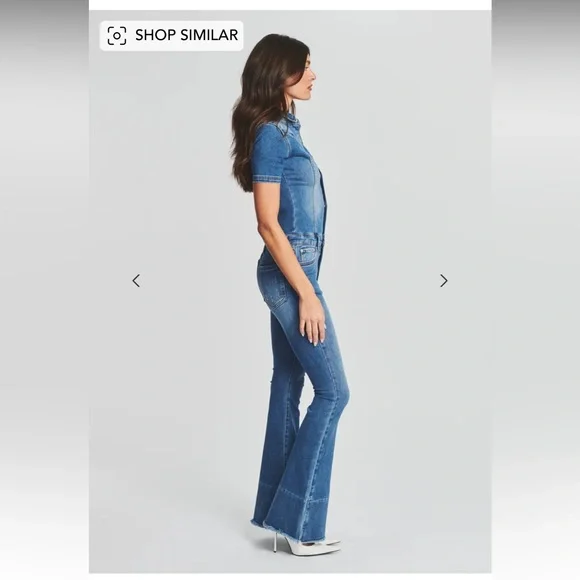 NWT SER.O.YA Fallon Jumpsuit in Bayside - Picture 4 of 11